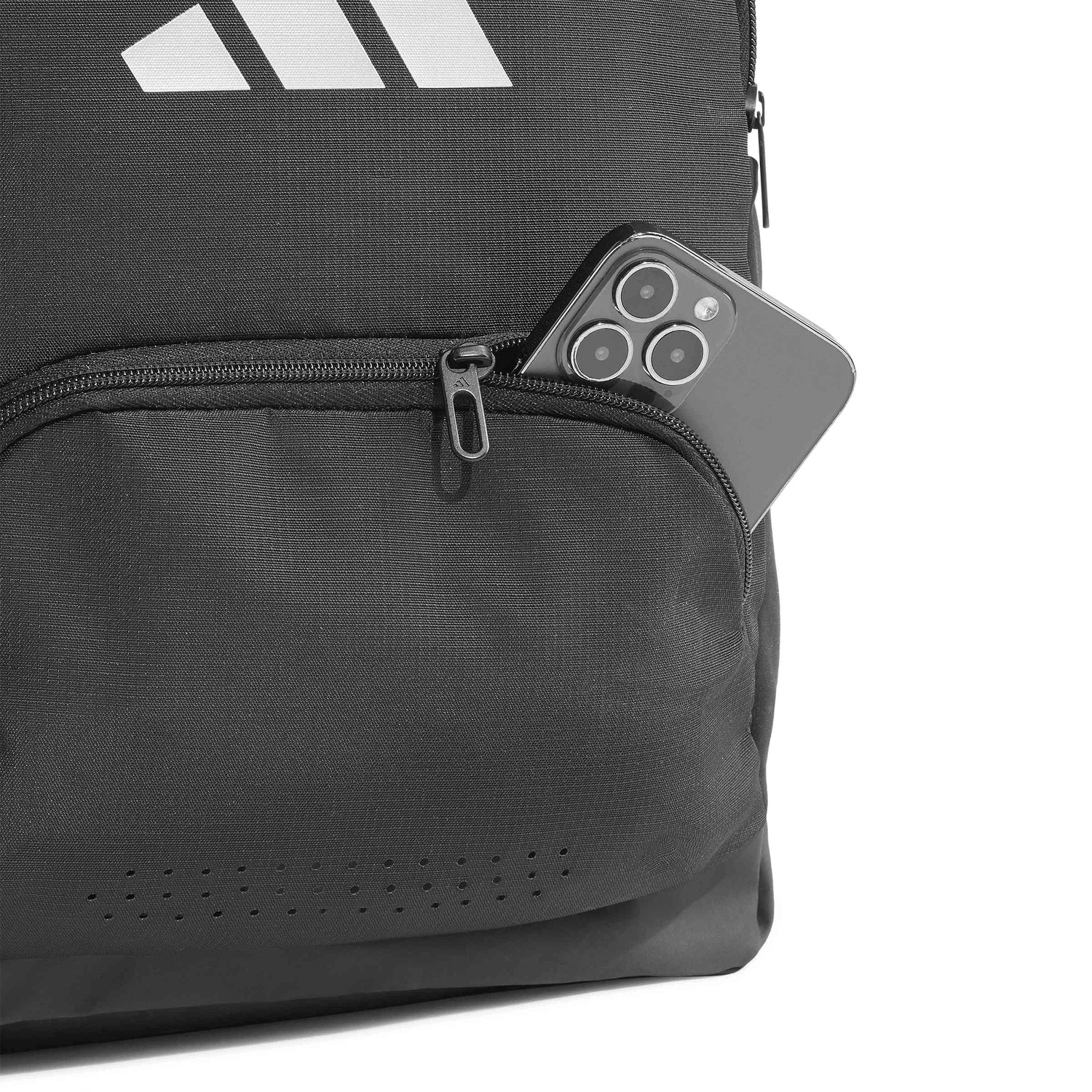 Mochila Adidas Defender Negra Escolar Impermeable Unisex 20L — imagen 7