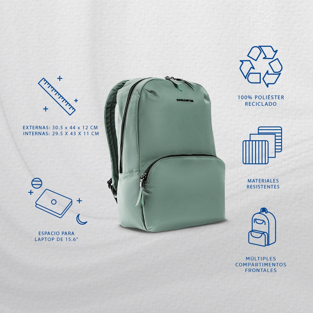 Mochila para laptop CoolCapital Melbourne 15.6" pulgadas — imagen 9
