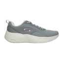 Tenis Skechers C Cuna Dama Deportivo Gimnasio Gris Mujer