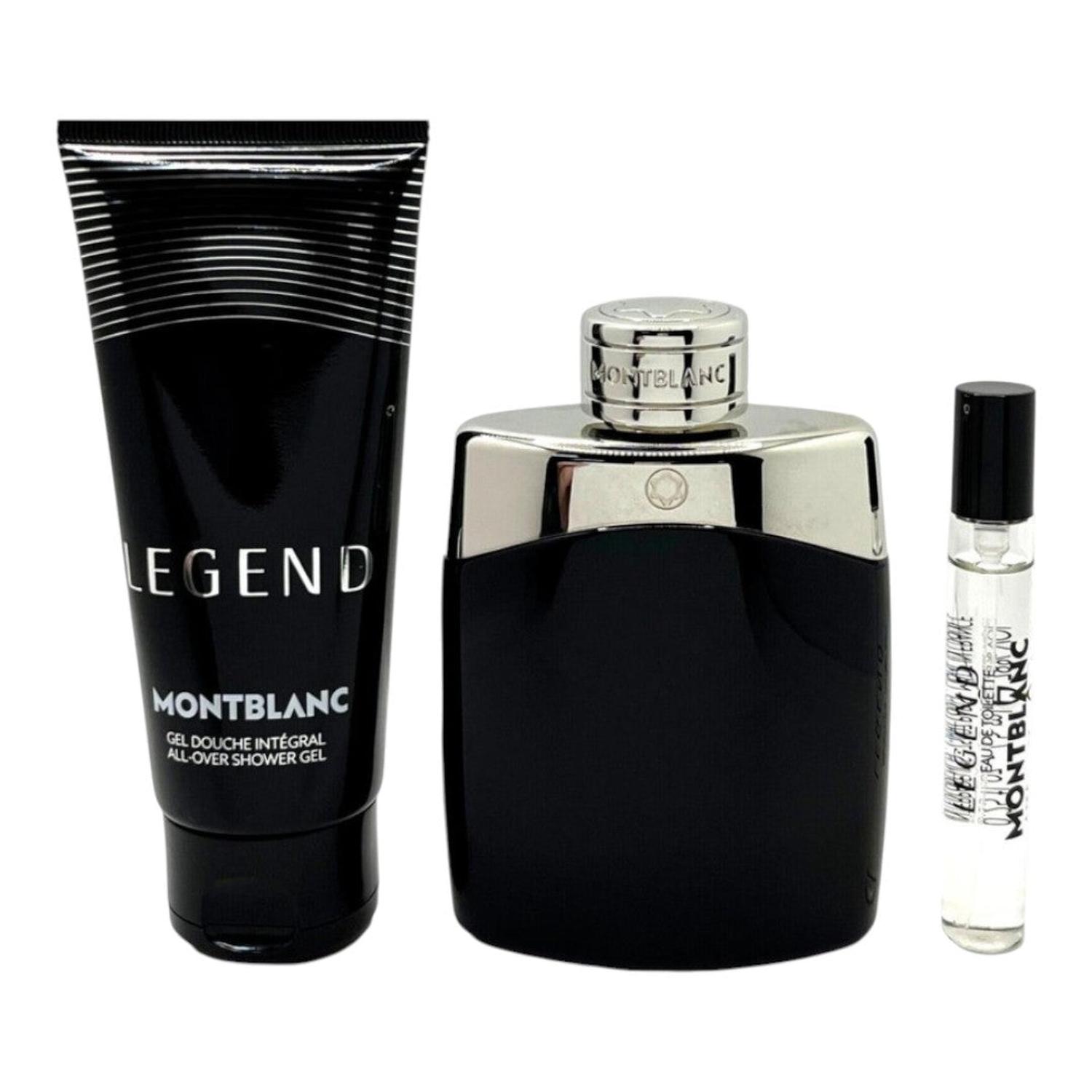 MONTBLANC SET LEGEND 100 ML+7.5 ML+SHOWER GEL 100 ML 3 PIEZAS — imagen 1