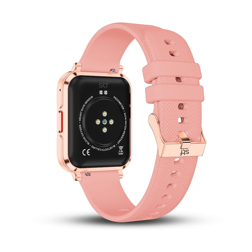 Smartwatch Reloj Kronos Optimum STF Pantalla 1.85"Resistencia al agua IP67 Rosa — imagen 7