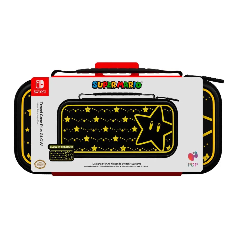 Estuche de Viaje PDP Nintendo Switch Travel Case Plus Glow - Super Star — imagen 3