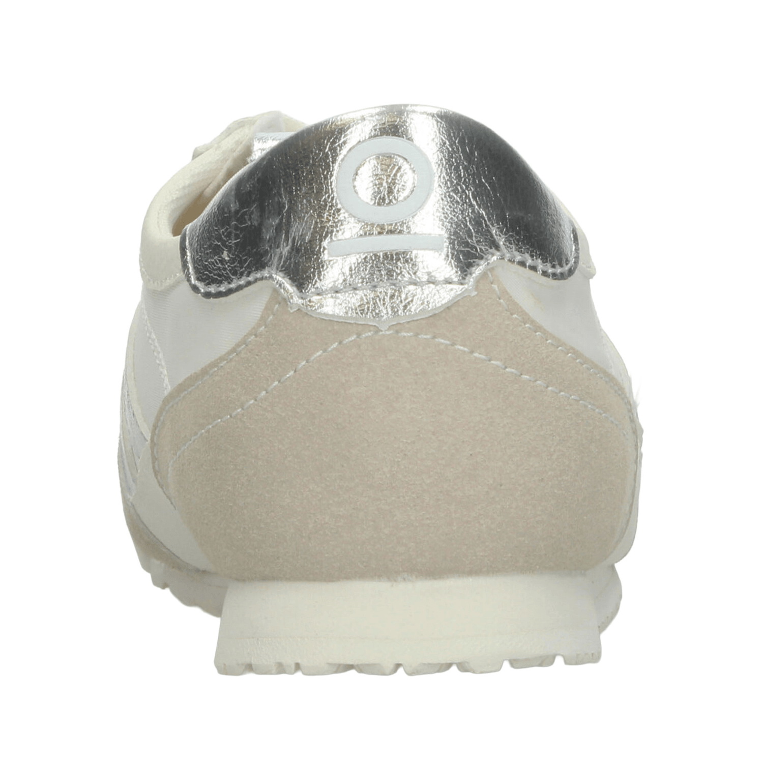 Tenis Ozono Dama Casual Beige Plateado Mujer — imagen 7