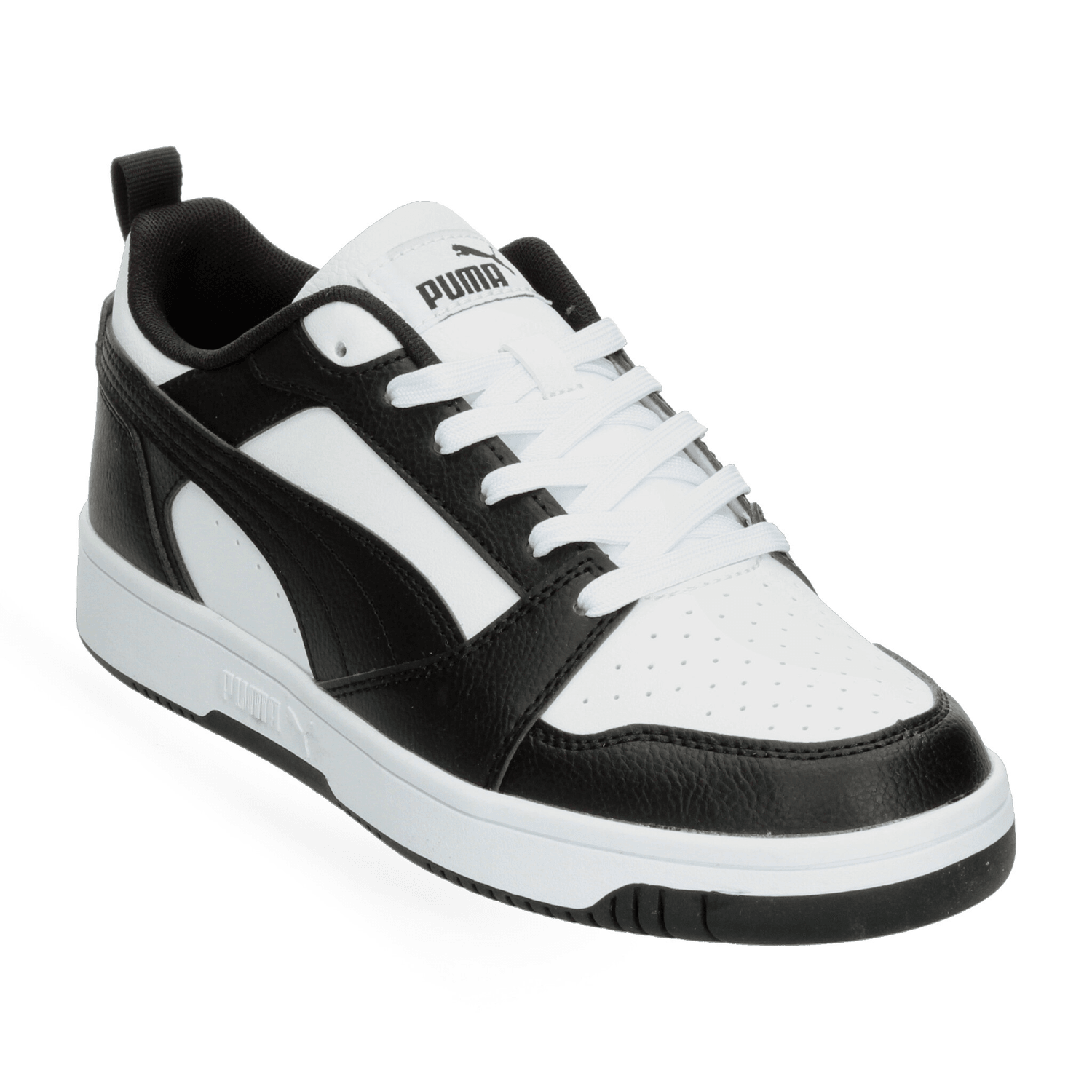 Tenis Puma Rebound Low Hombre Casual Negro Caballero — imagen 4
