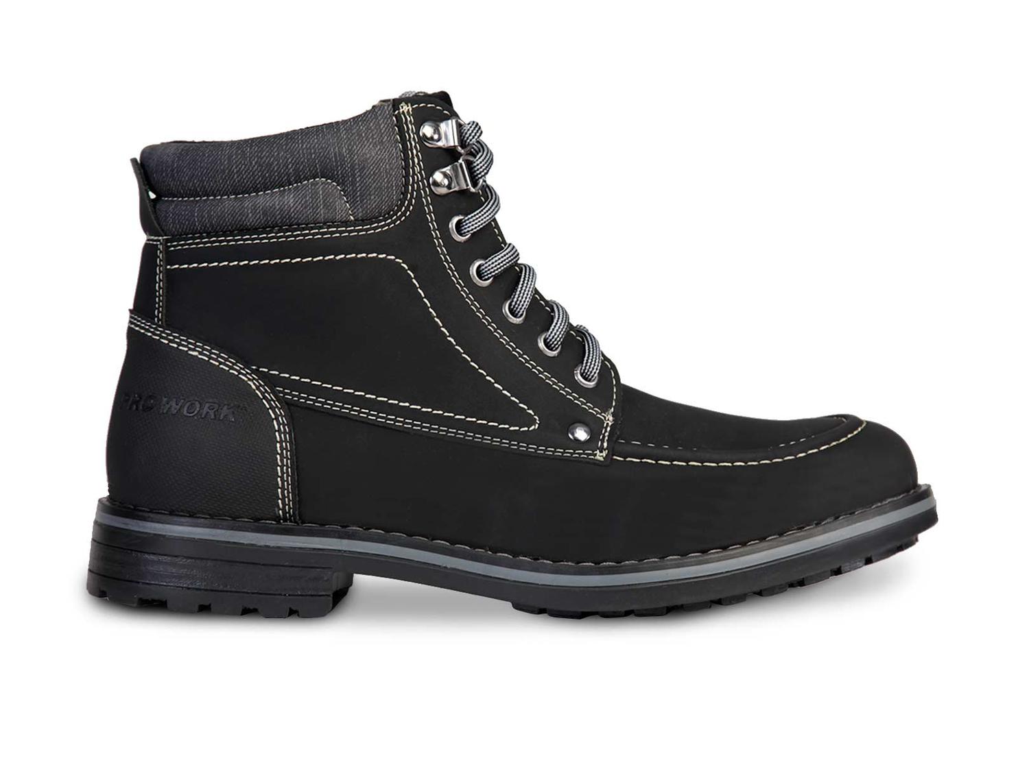 Bota hombre botin biker vaquera casual WORKLAND 89727 Negro — imagen 1