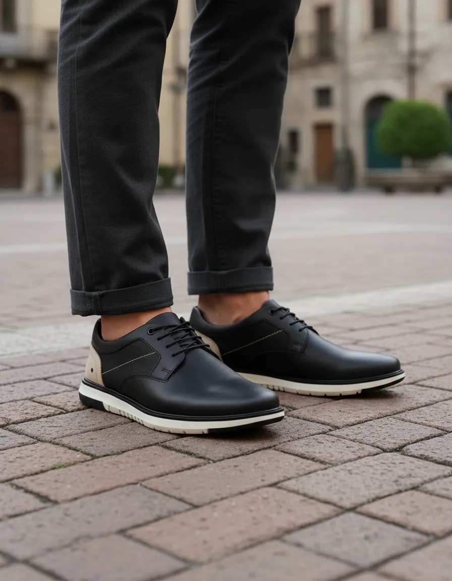 Zapato Pierre Cardin Caballero Casual Derby 1164758 — imagen 7