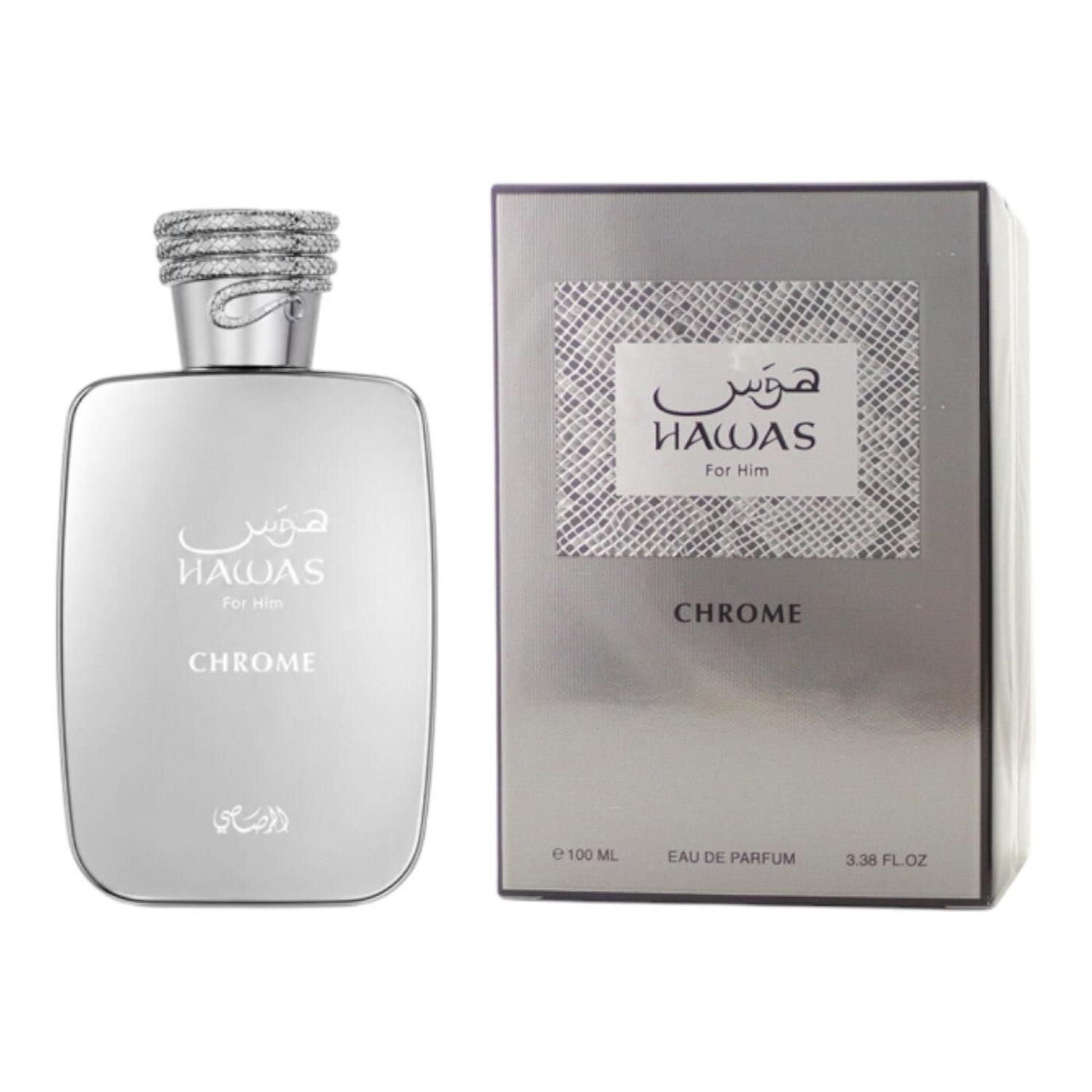 RASASI HAWAS CHROME FOR HIM EDP 100 ML — imagen 3
