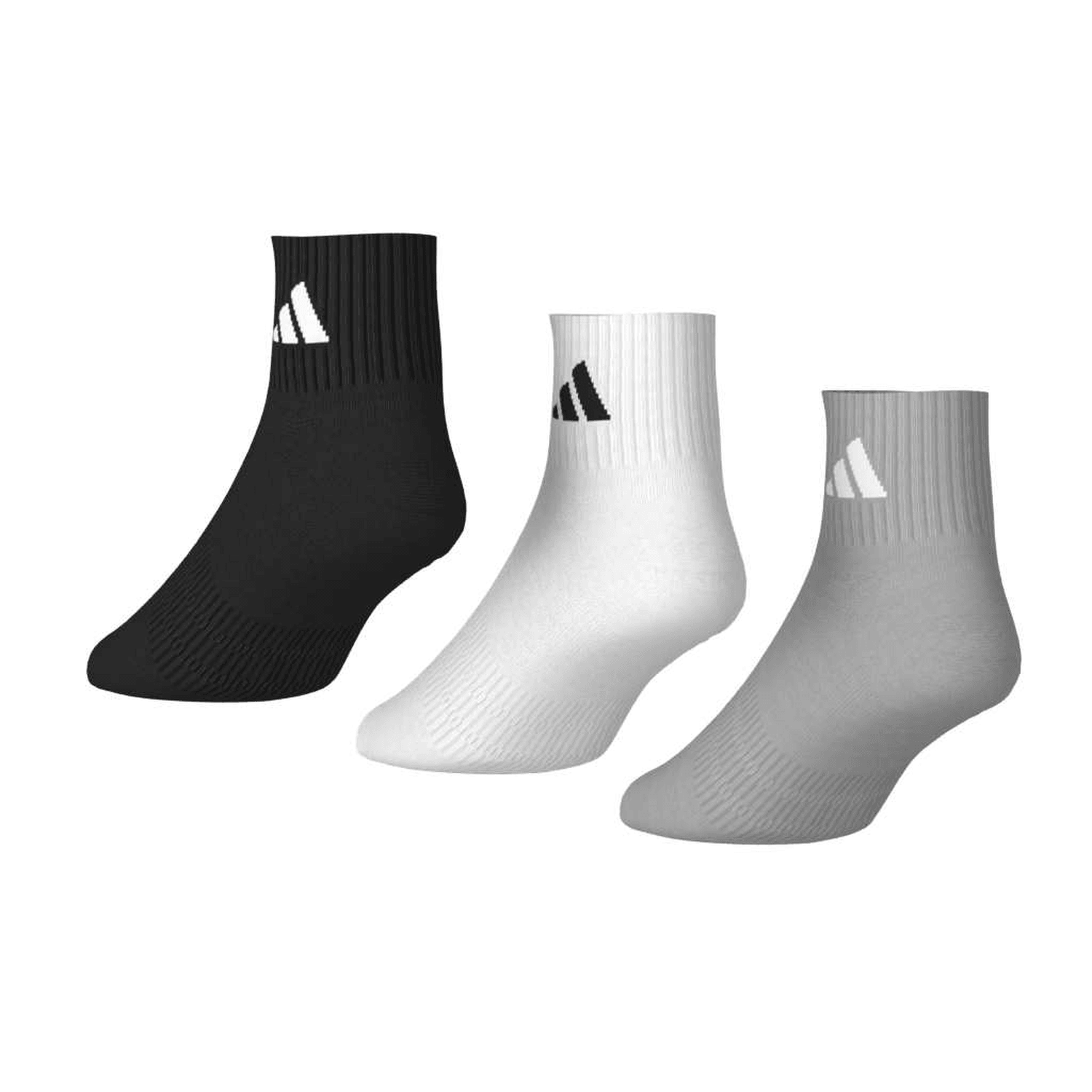 Calcetines Adidas Neutros Multicolor Deportivos 3 Pares Tobillo Unisex — imagen 9