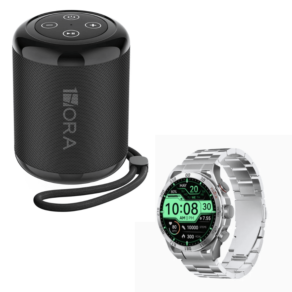 1HORA BOC062 Bocina Subwoofer y Smartwatch Filwans Gtr — imagen 2