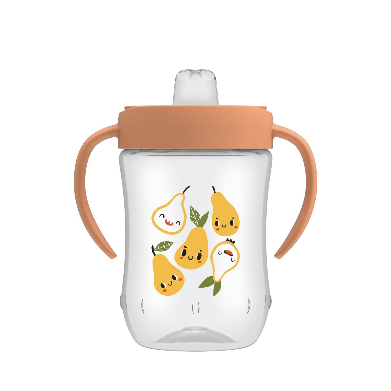 Vaso Entrenador 9oz/270ml Boquilla Suave Naranja Dr. Brown’s — imagen 3