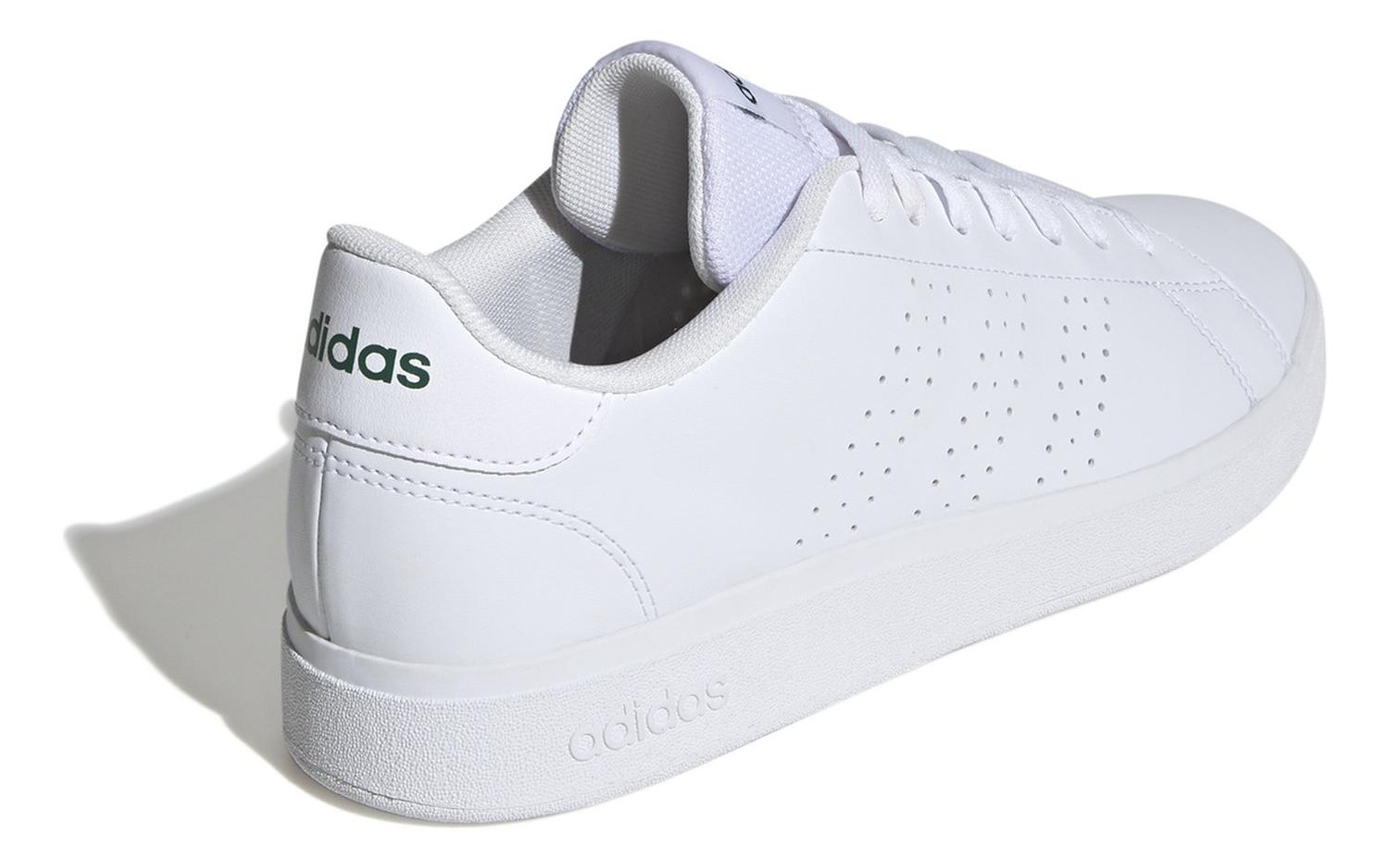 Tenis Hombre Adidas Advantage Base 2.0 Blanco Casual Caballero — imagen 4