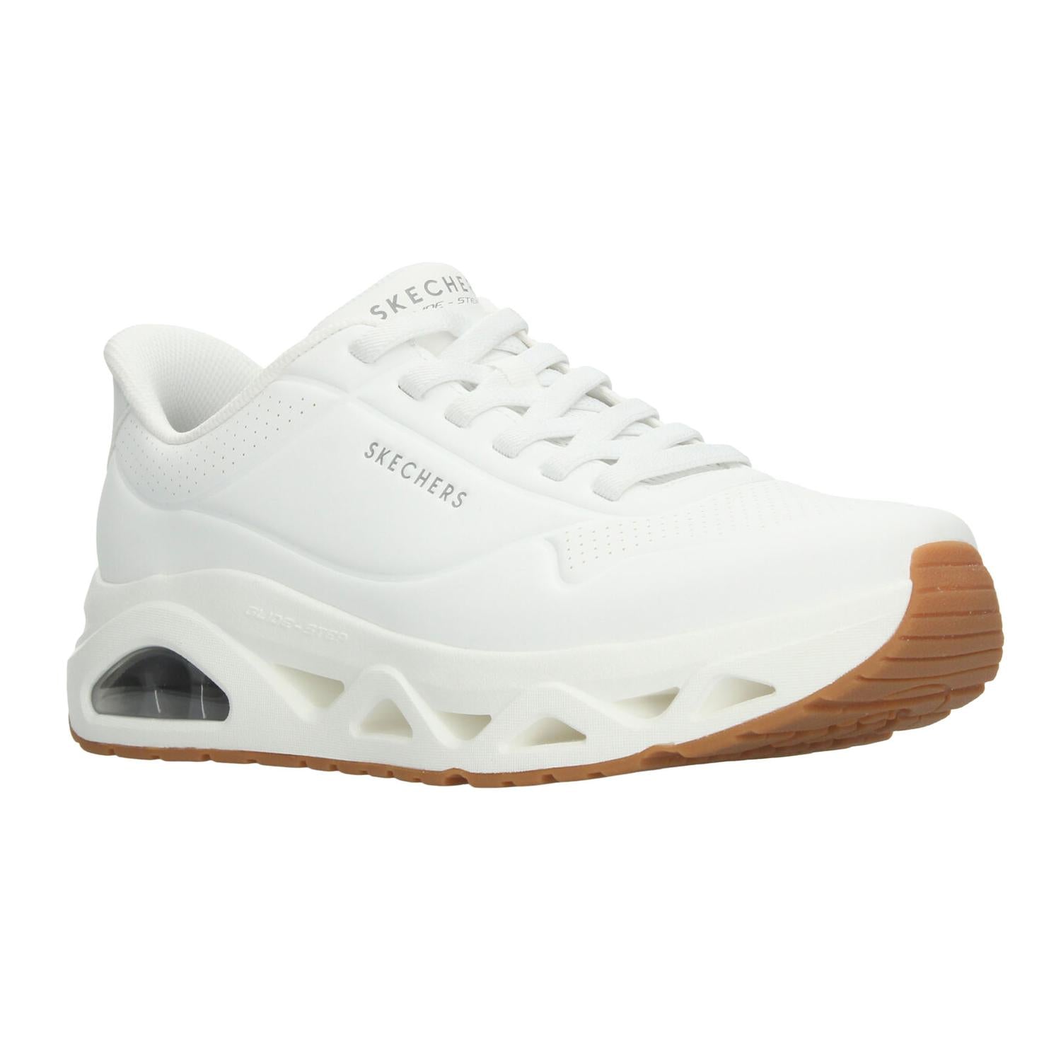 Tenis Hombre Skechers Uno Glide-Step Blanco Casual Caballero — imagen 3