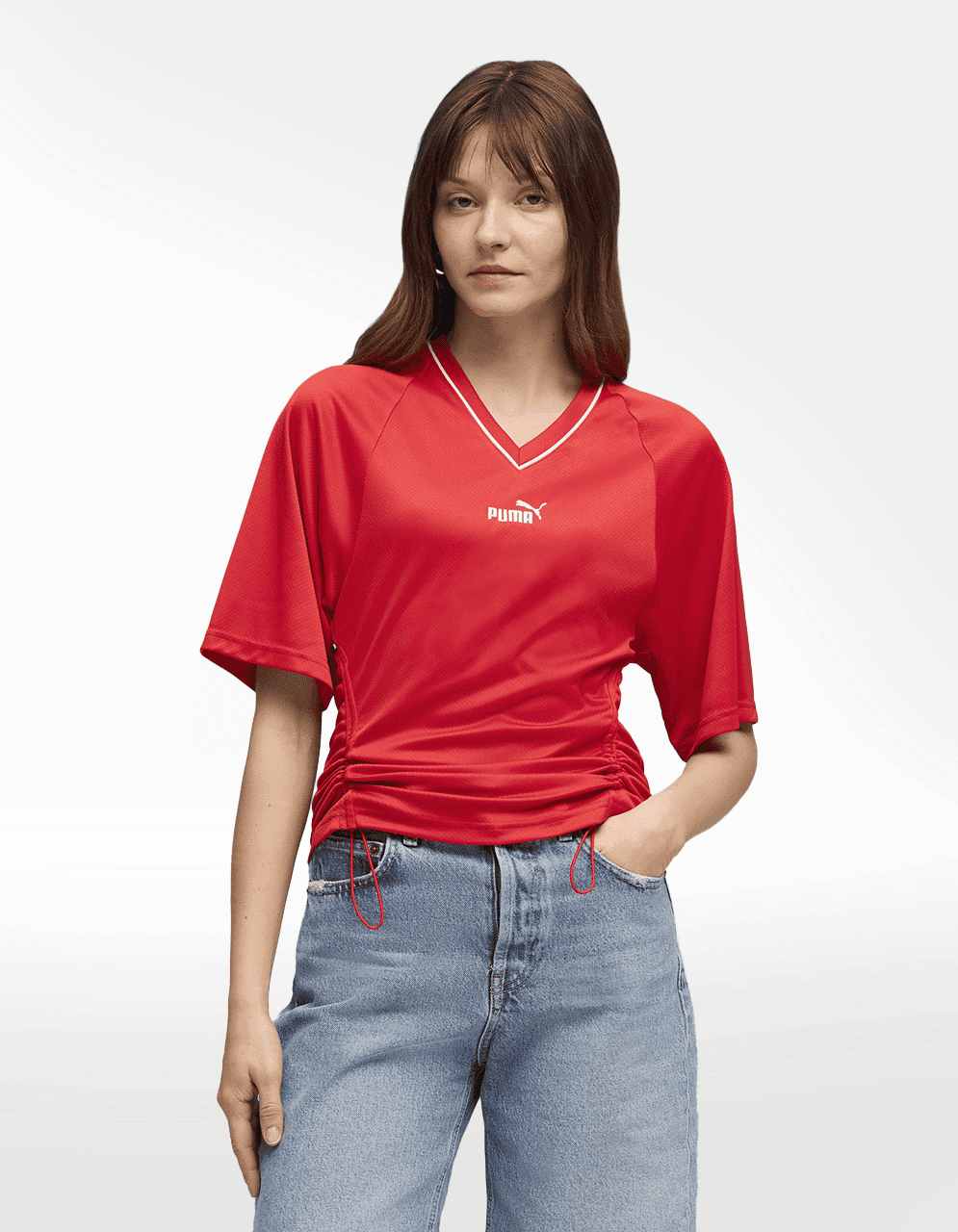 Jersey Puma Future.Archive Rojo - Mujer — imagen 2