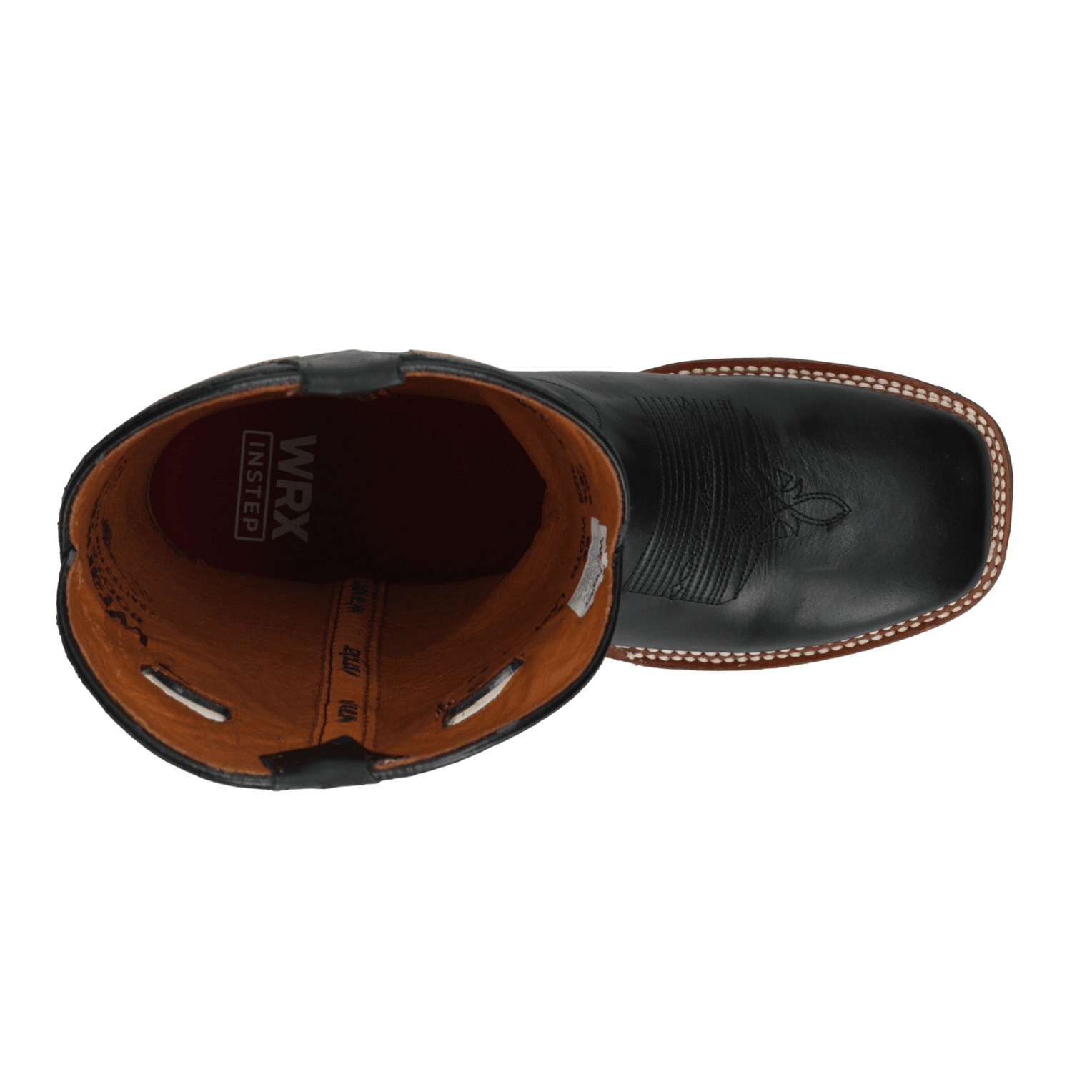 Bota Wrangler Hombre Vaquero Casual Negro Caballero — imagen 8