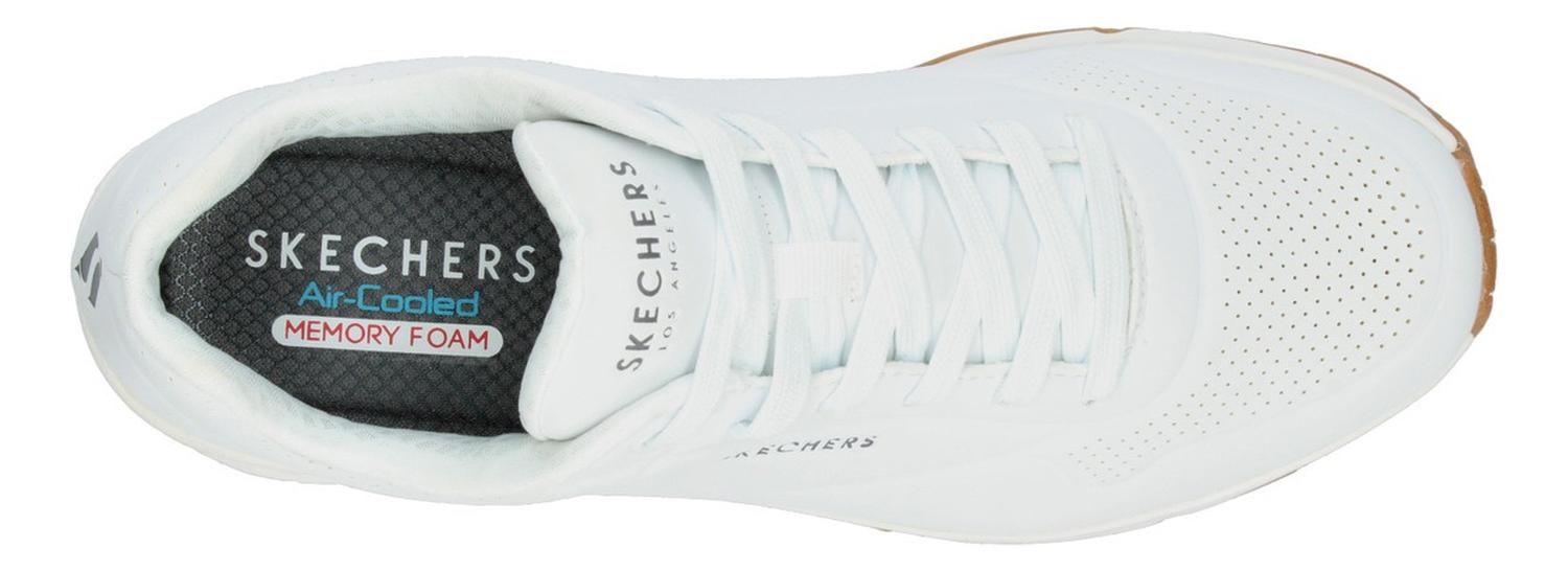 Tenis Skechers Stand On Air Hombre Blanco Para Caballero — imagen 10