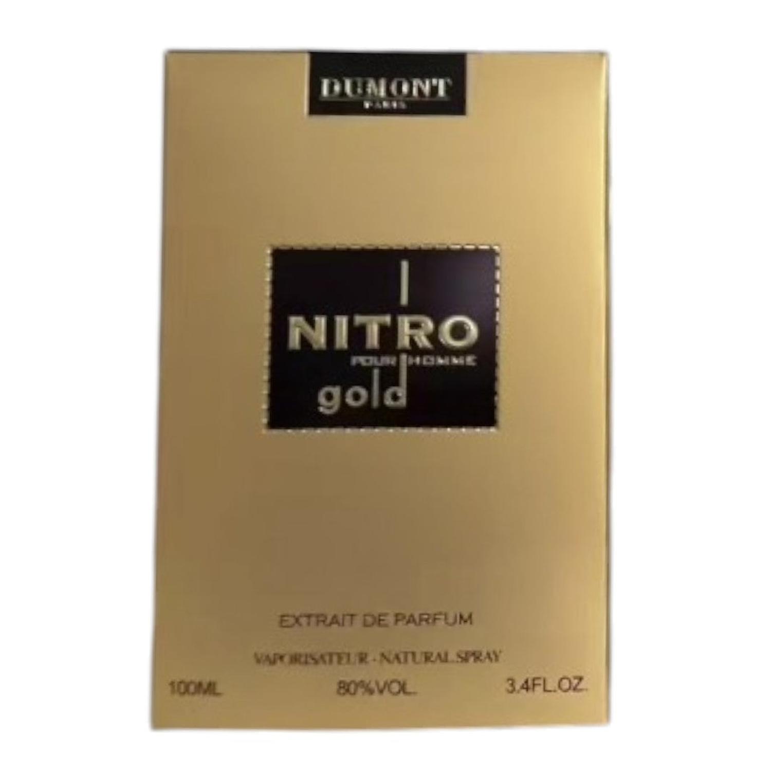 DUMONT NITRO GOLD POUR HOMME EXTRAIT DE PARFUM 100 ML — imagen 2