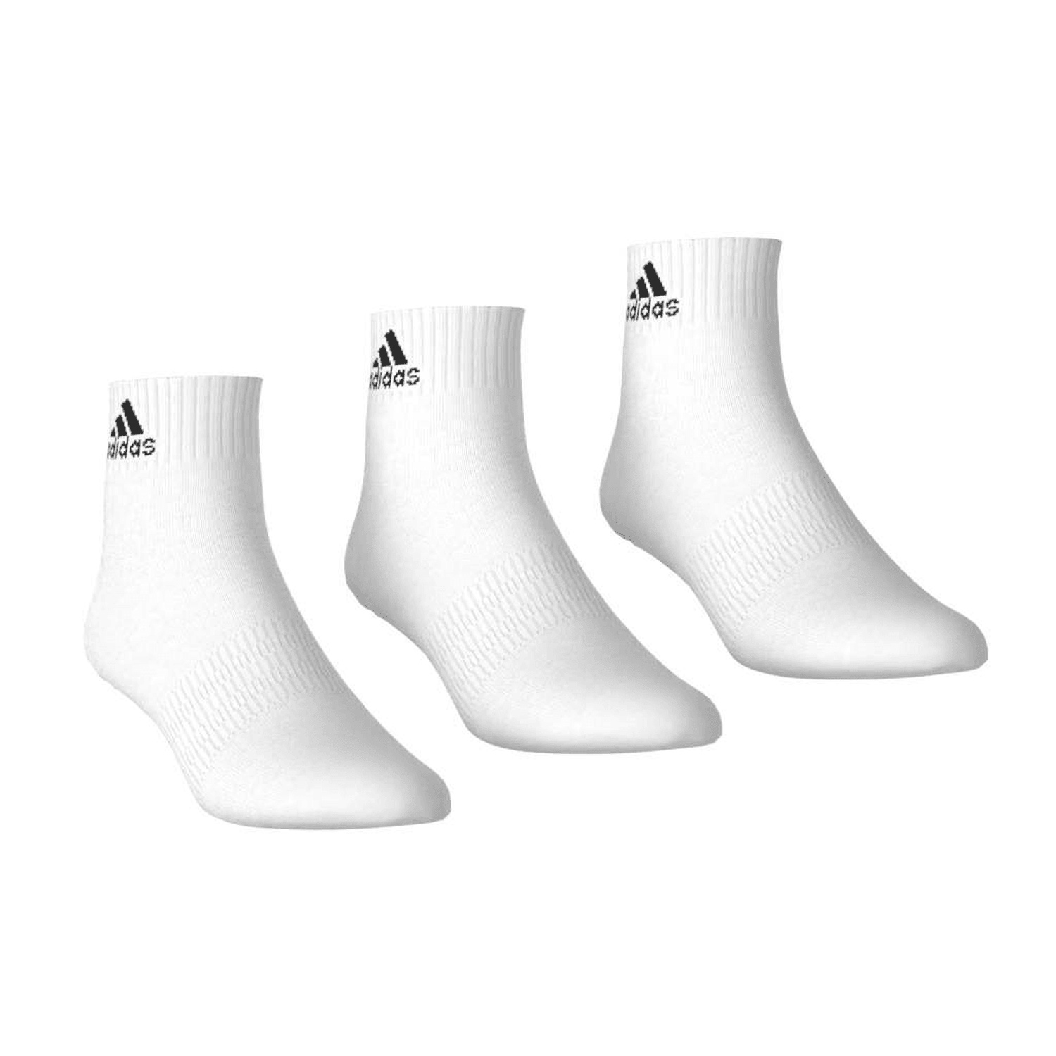 Calcetines Adidas Sportswear Blanco Tobillo 3 Pares Unisex — imagen 6