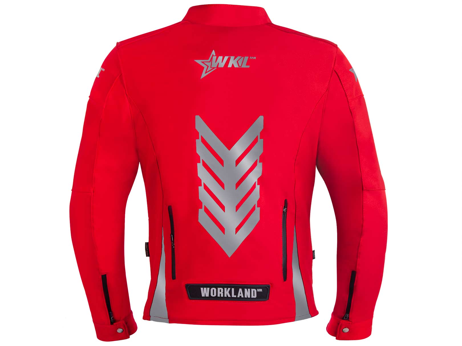 Chamarra Moto Hombre Impermeable Biker Protecciones Wkl 65R — imagen 11