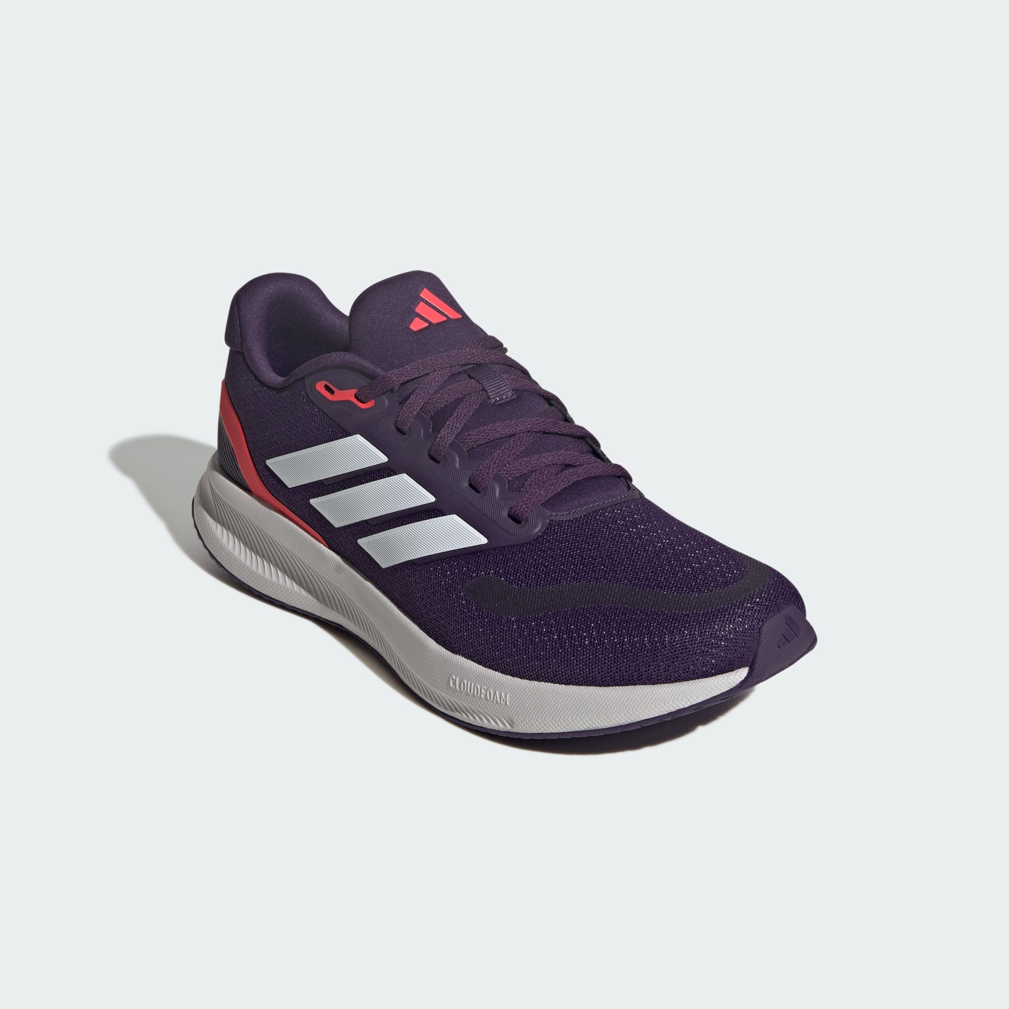 Tenis Adidas Runfalcon 5 Morado - Hombre — imagen 5