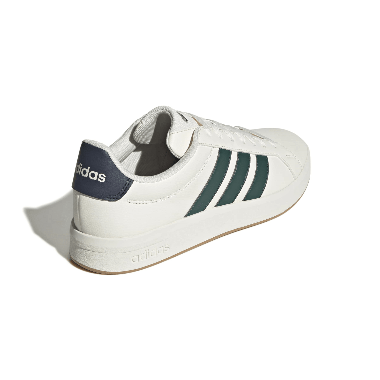 Tenis Adidas Grand Court Base 3.0 Hombre Casual Blanco Caballero — imagen 3