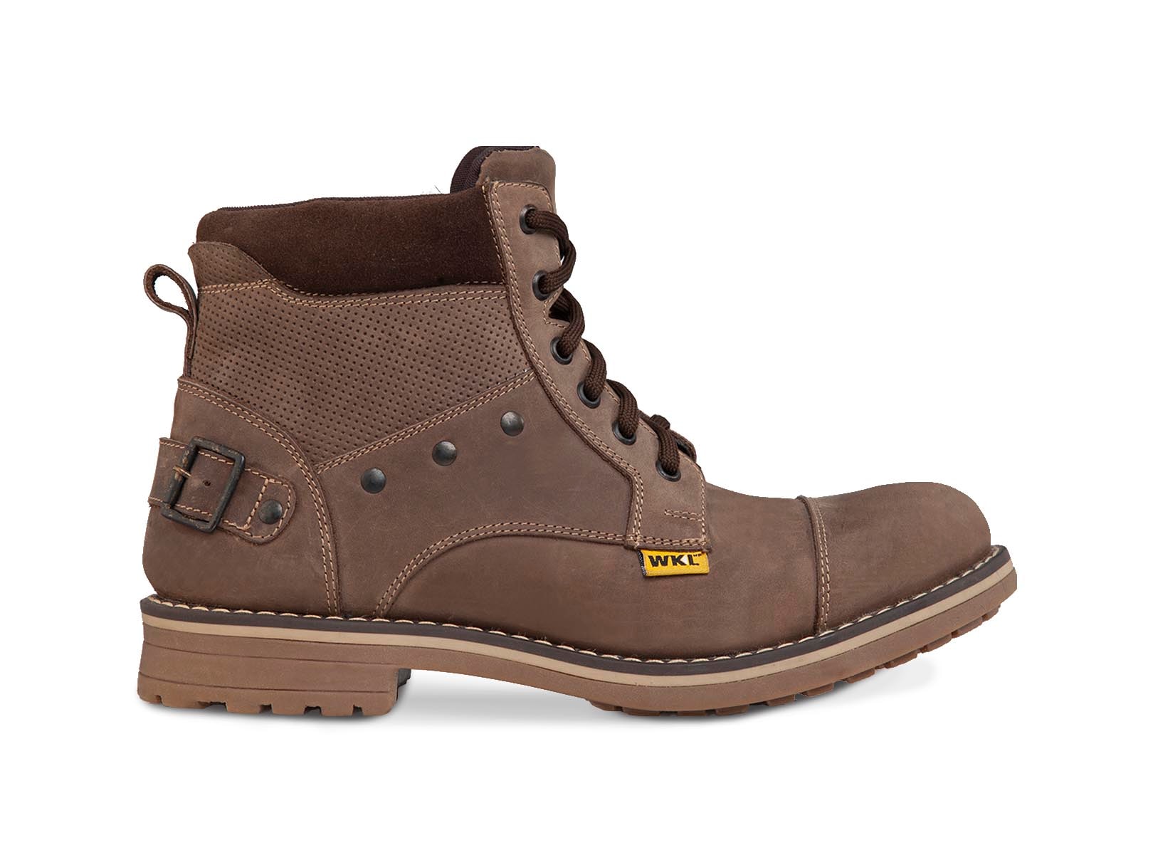 Bota hombre casual vaquera caballero Workland 89713 café — imagen 7