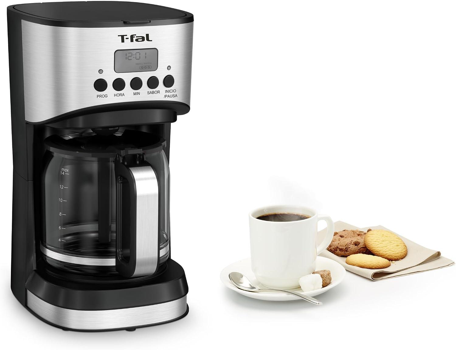 Cafetera Programable T-Fal CM771D55 1.8 L 14 Tazas — imagen 2