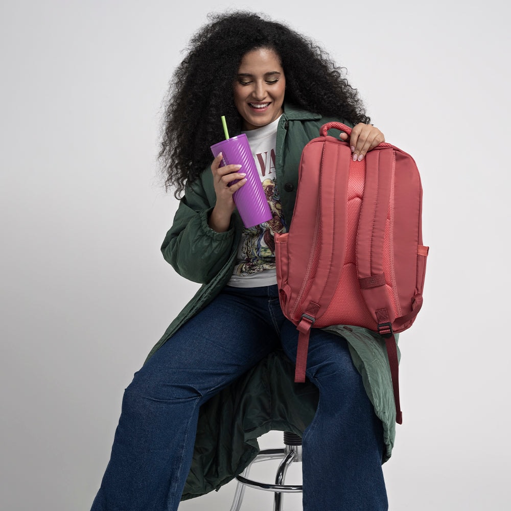 Mochila para laptop CoolCapital Yuba 15.6" pulgadas Coral — imagen 16