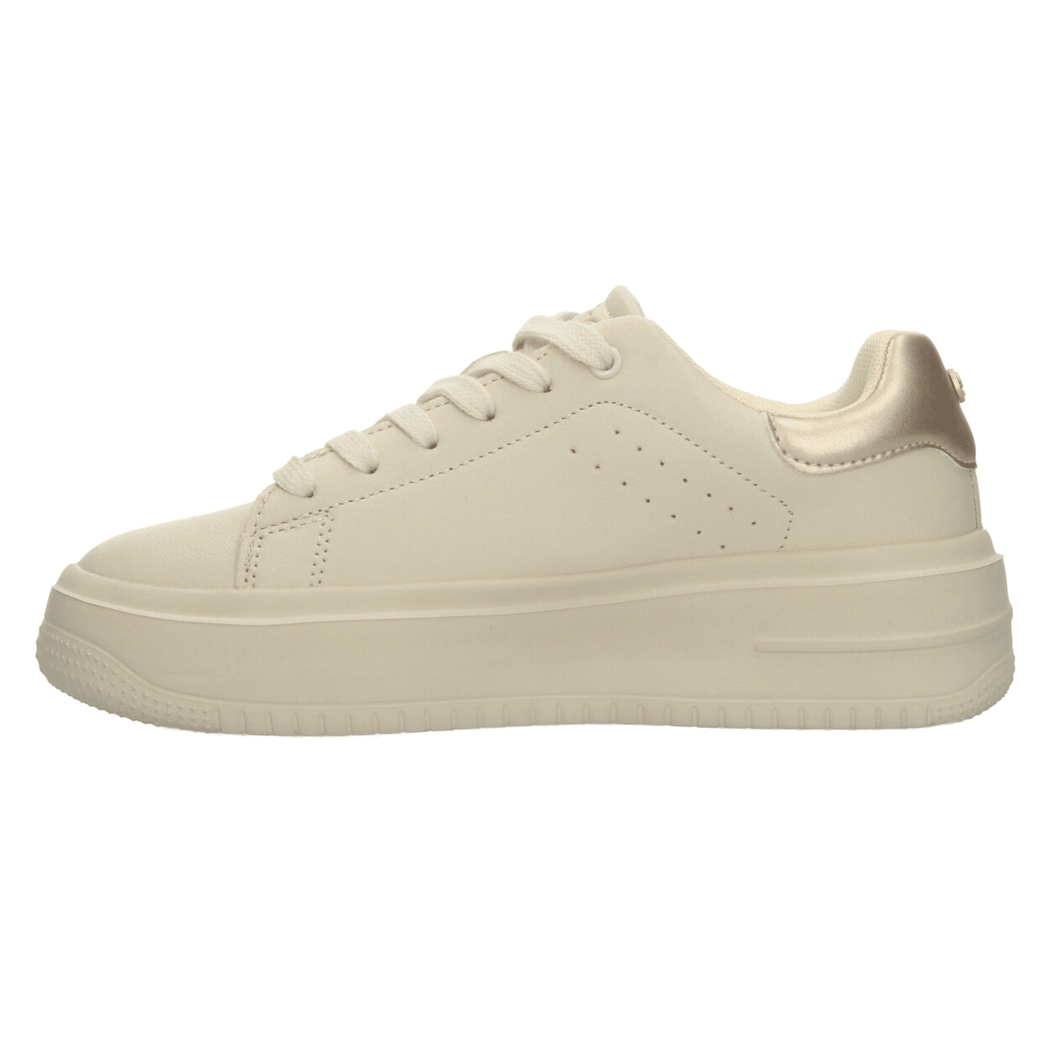 Tenis Ozono Dama Casual Plataforma Latte Mujer — imagen 5
