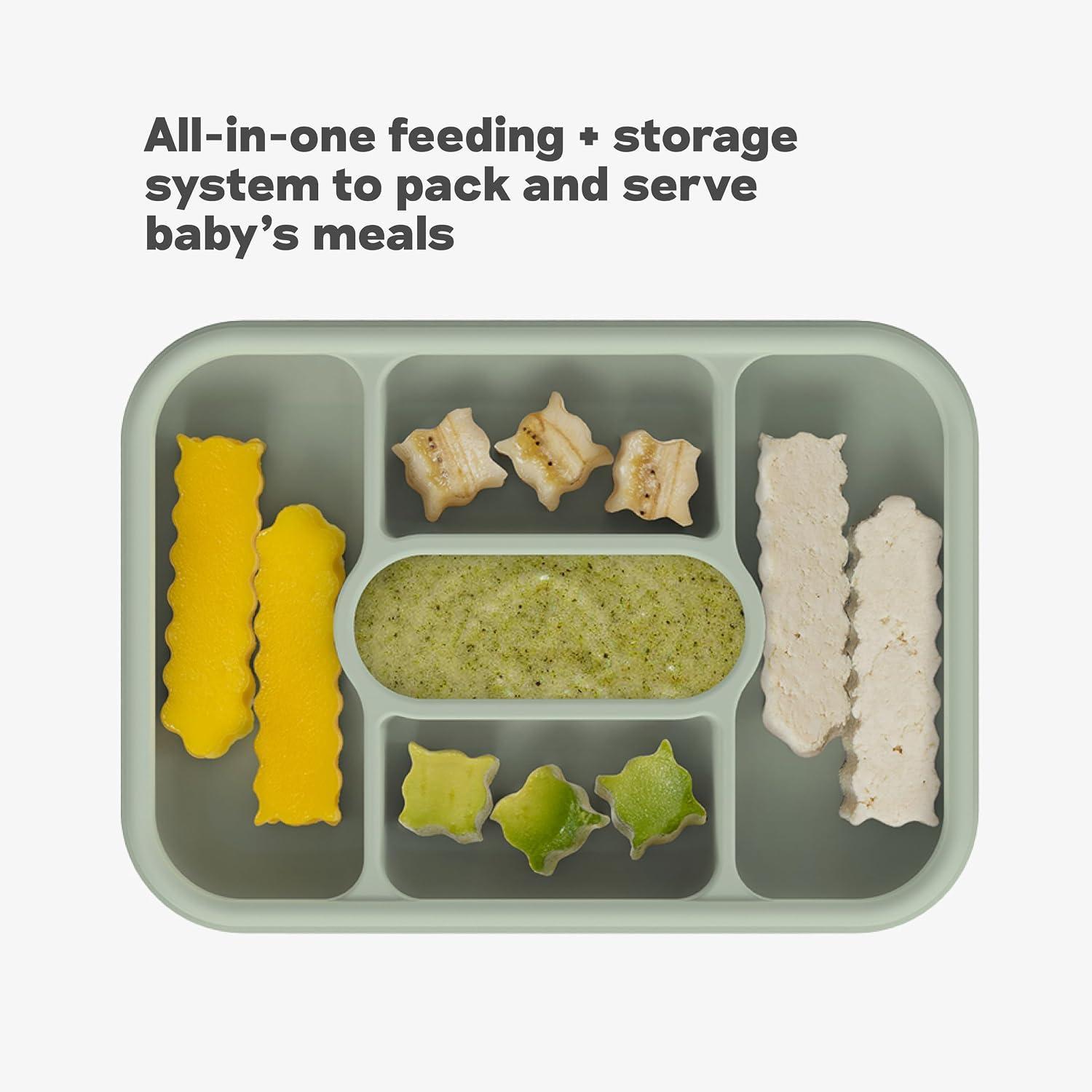 Lonchera EzPz Azul con Tapa de Silicón para Alimentos — imagen 6