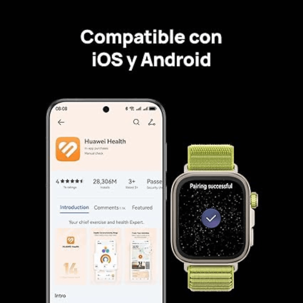 SmartWatch Huawei Watch Fit 4 Pro SYA-B29 - Verde — imagen 3
