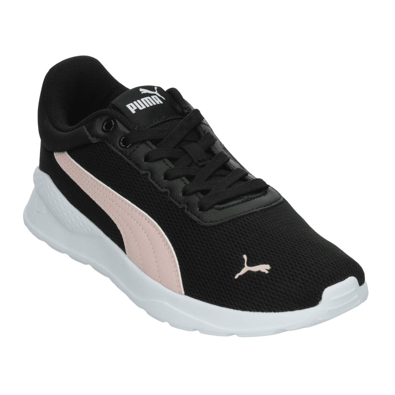Tenis Puma Anza Run Dama Negro Deportivo Cómodos Mujer — imagen 5