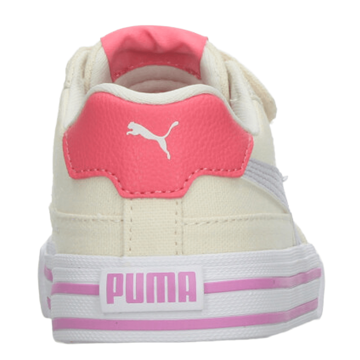 Tenis Puma Court Classic Niña Off White Casual Infantil T16-22 — imagen 8