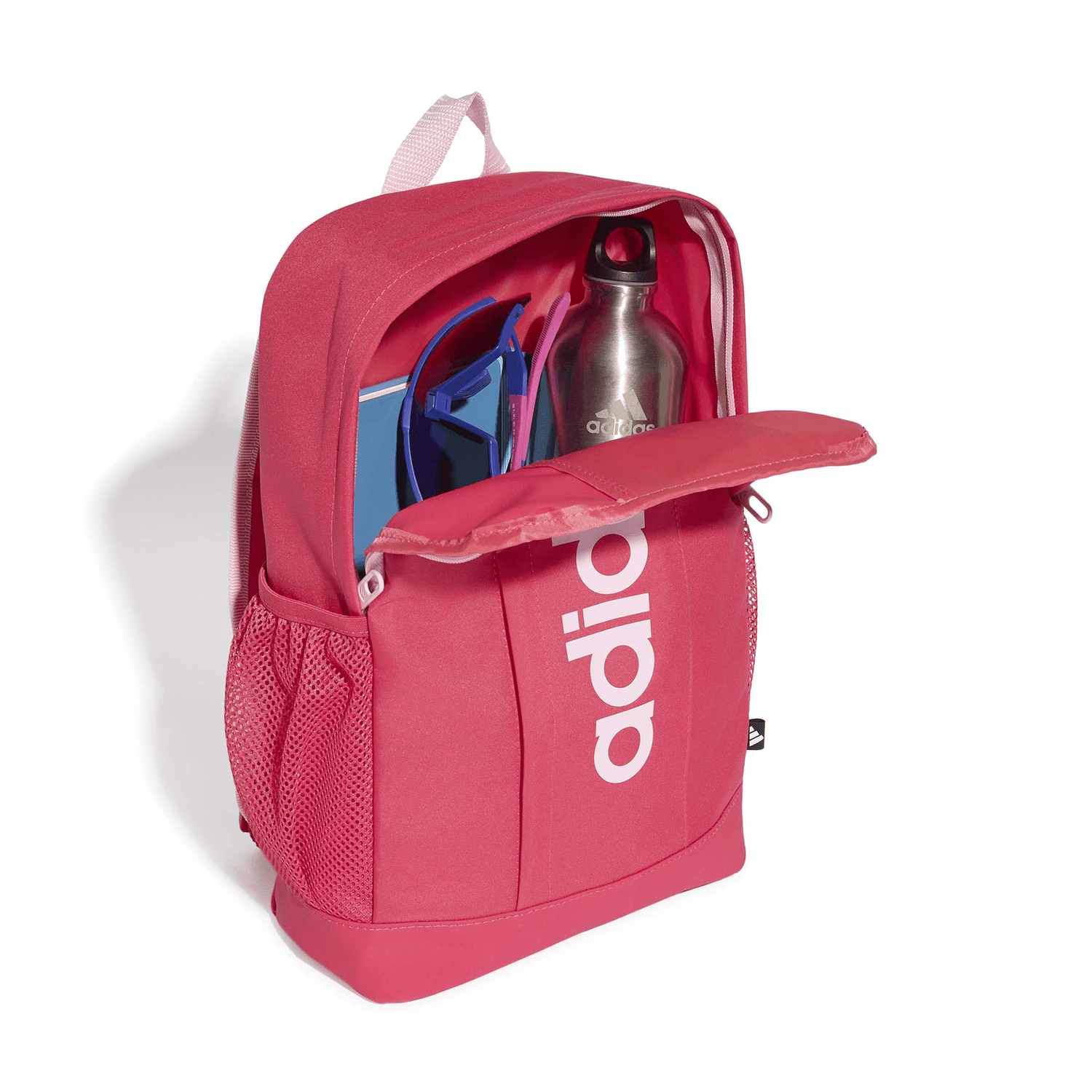 Mochila Adidas Lineal Niña Escolar Ligera Original Rosa Infantil 10L — imagen 3