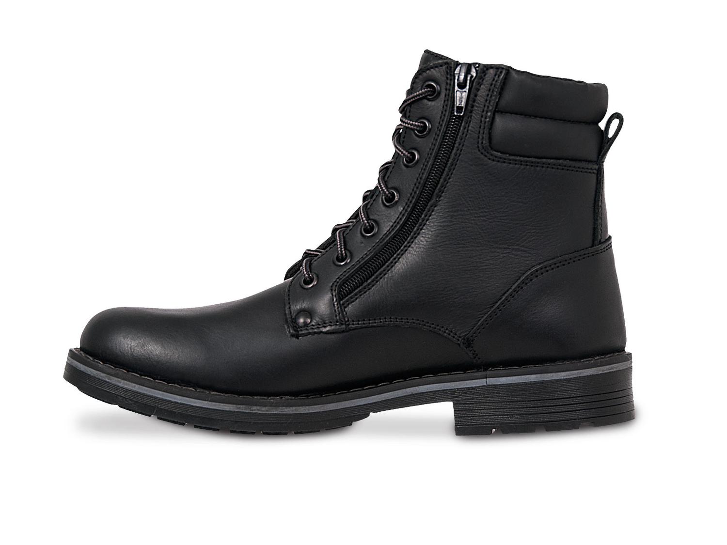 Bota Hombre Moto Biker Casual Workland 89503 Negro Cloud — imagen 5