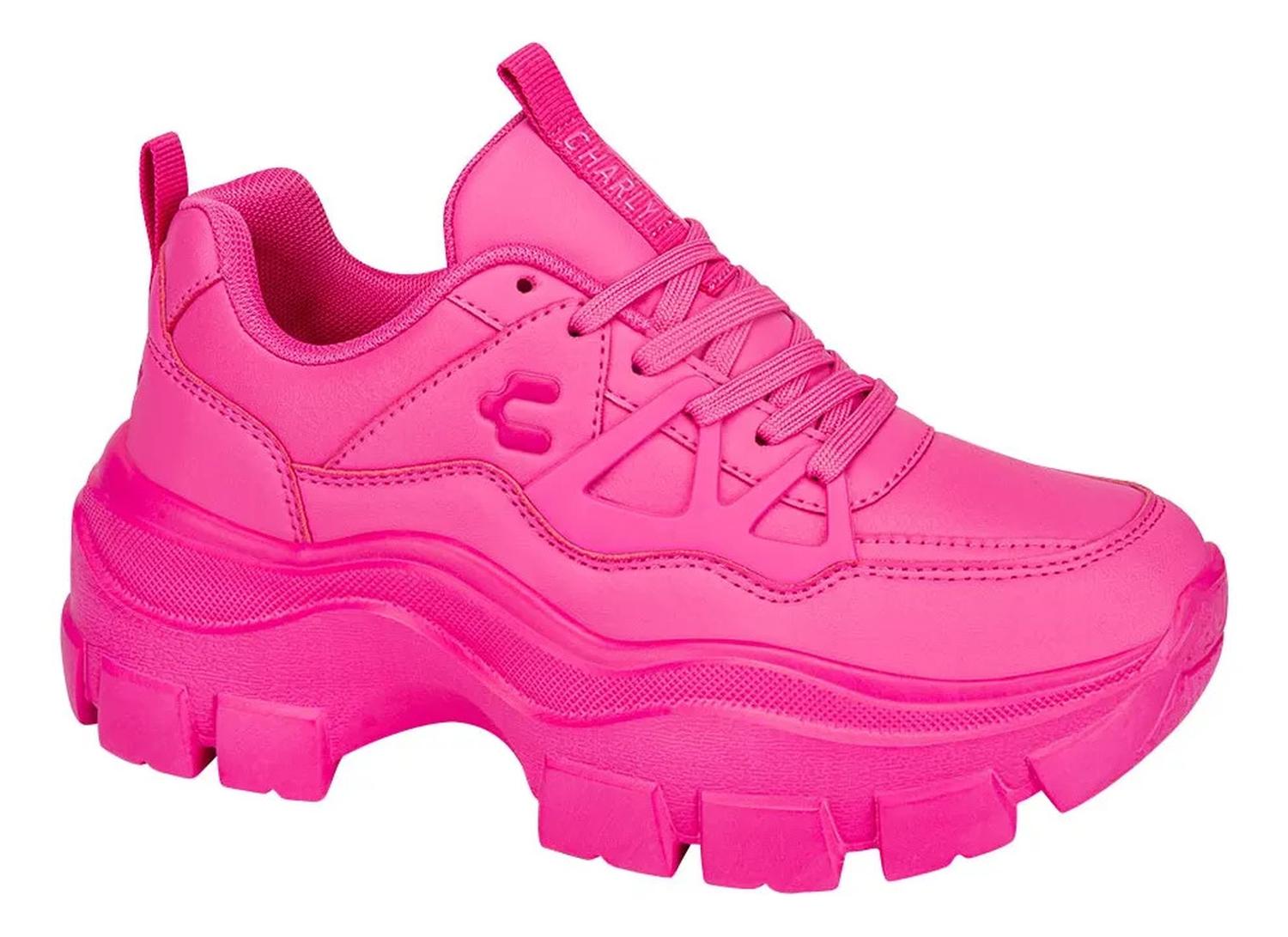 Tenis Charly Dama Chunky Amazona Lit Monocolor 1310330 — imagen 2