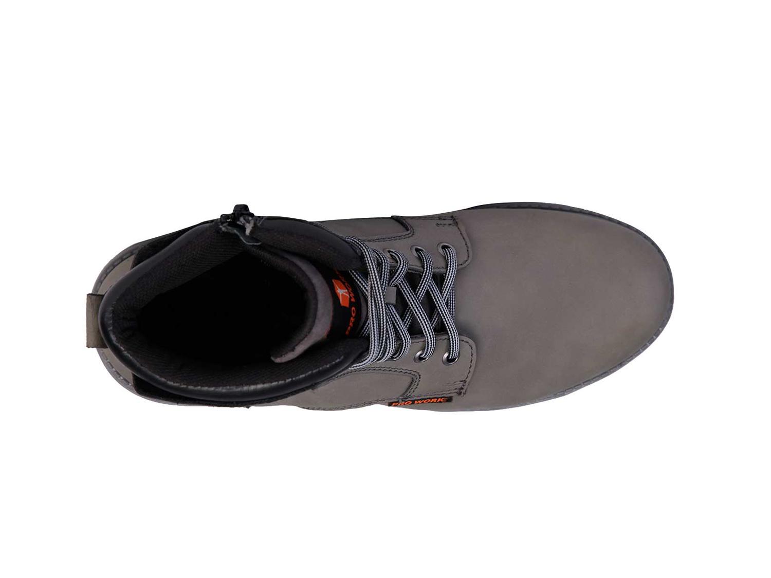 Bota hombre Botin casual caballero PRO WORK 77607 Gris — imagen 6