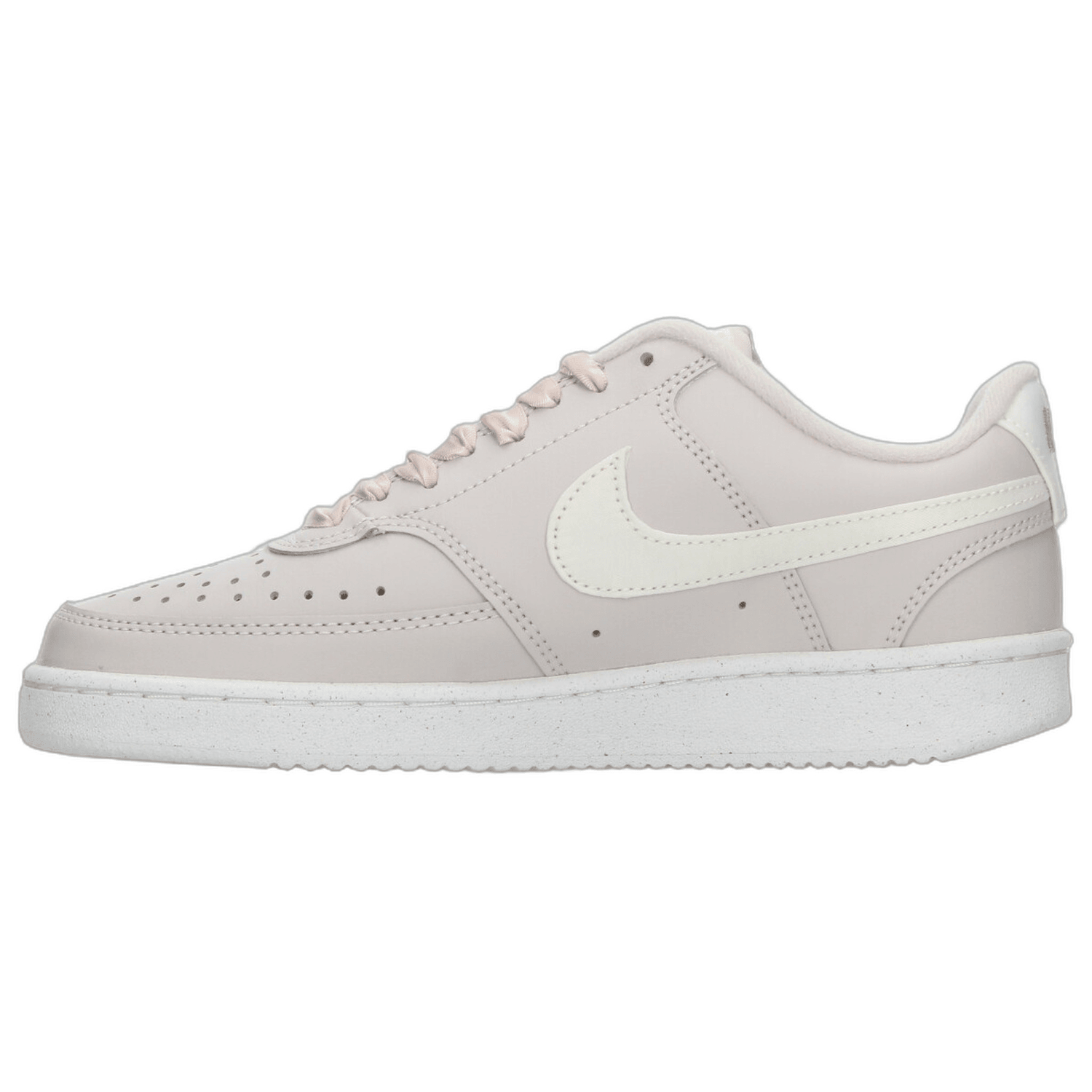 Tenis Dama Nike Cuirt Vision Low Beige Casual Listón Mujer — imagen 6