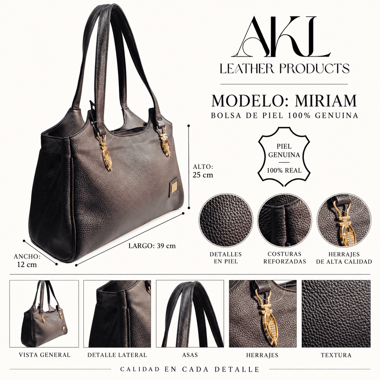 Bolsa Susy Piel Legitima Ternera — imagen 2
