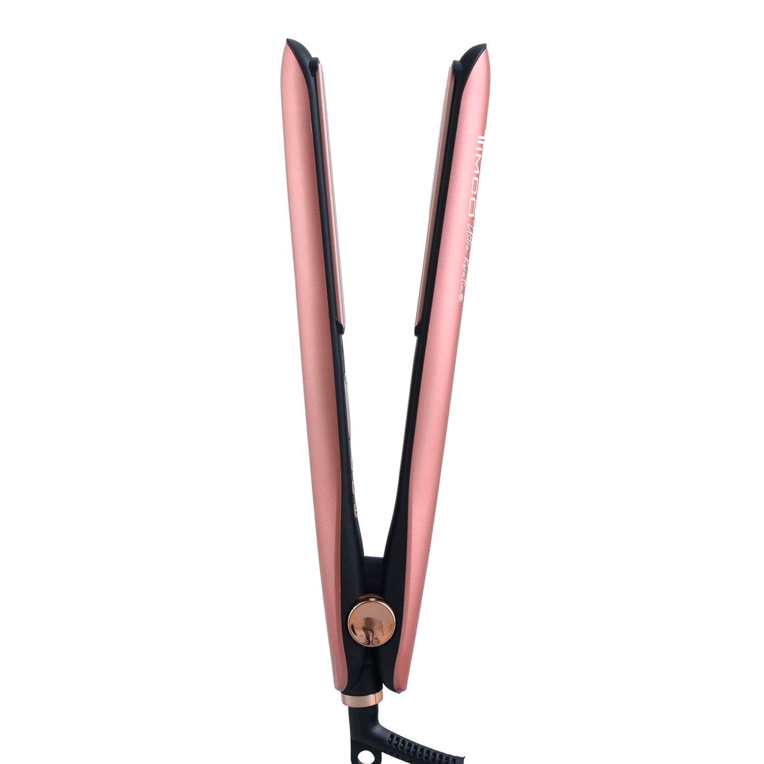 Plancha para Cabello Keratin Cerámica + Iónica Control de Temperatura LED Voltaje Dual Antifrizz Timco PYB1442 — imagen 5