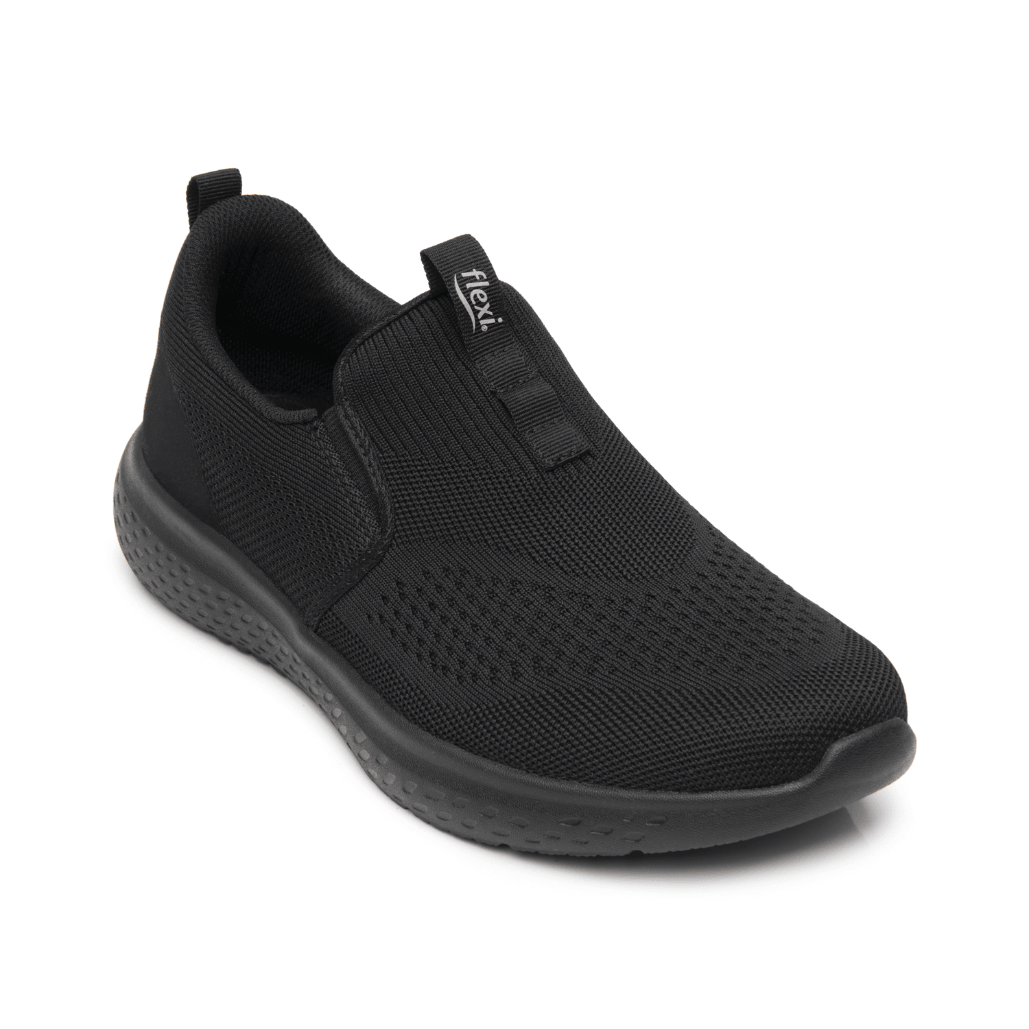 Tenis Flexi Slideon Hombre Deportivo Casual Entrenamiento Cómodo Confort Negro Caballero — imagen 2