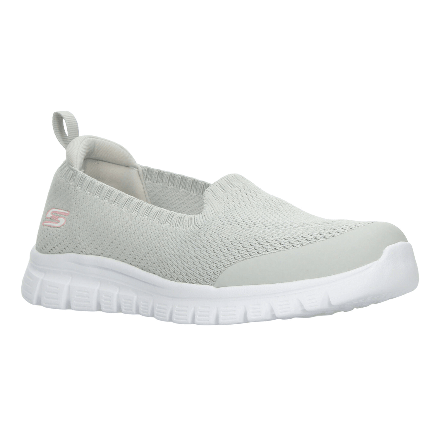 Tenis Skechers Graceful Dama Deportivo Slip On Gris Mujer — imagen 2