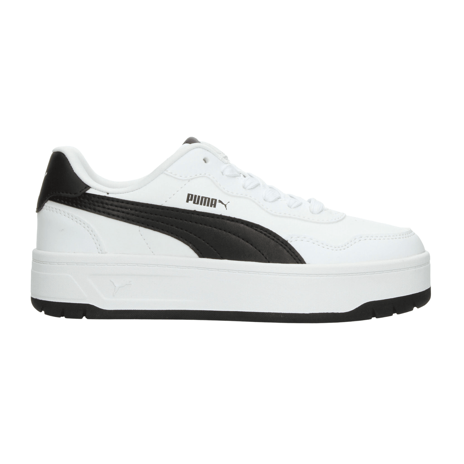Tenis Dama Puma Court Lally Skye Blanco Casual Cintas Mujer — imagen 2