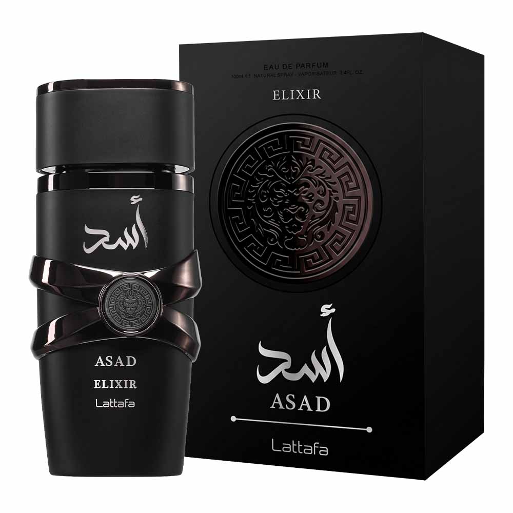 Lattafa Asad Elixir Agua de Perfume 100 ml Caballero Mag — imagen 2