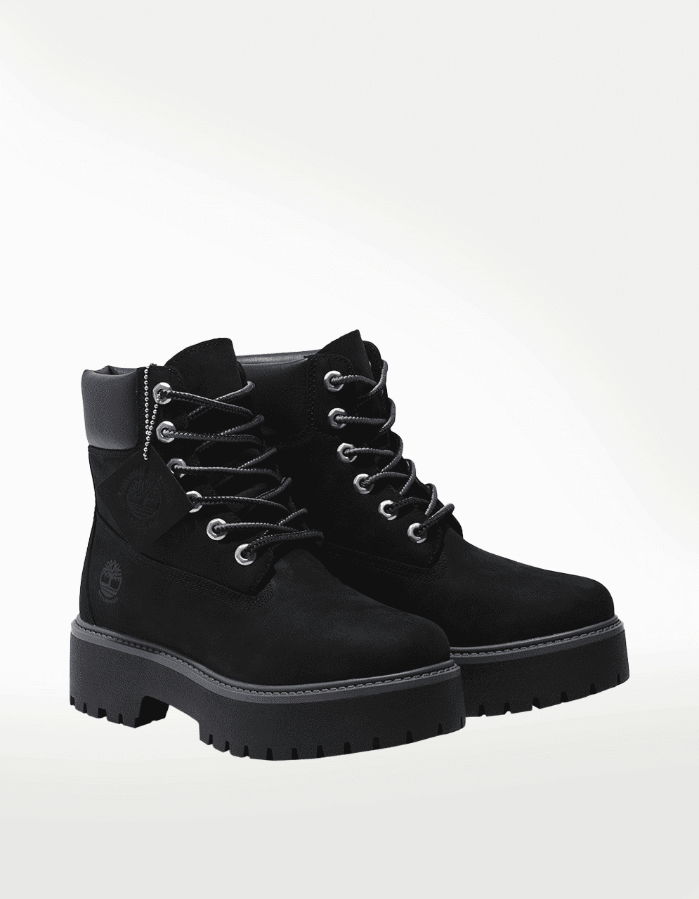 Tenis Timberland 6 Inch Lace Up Waterproof Boot Negro - Mujer — imagen 6