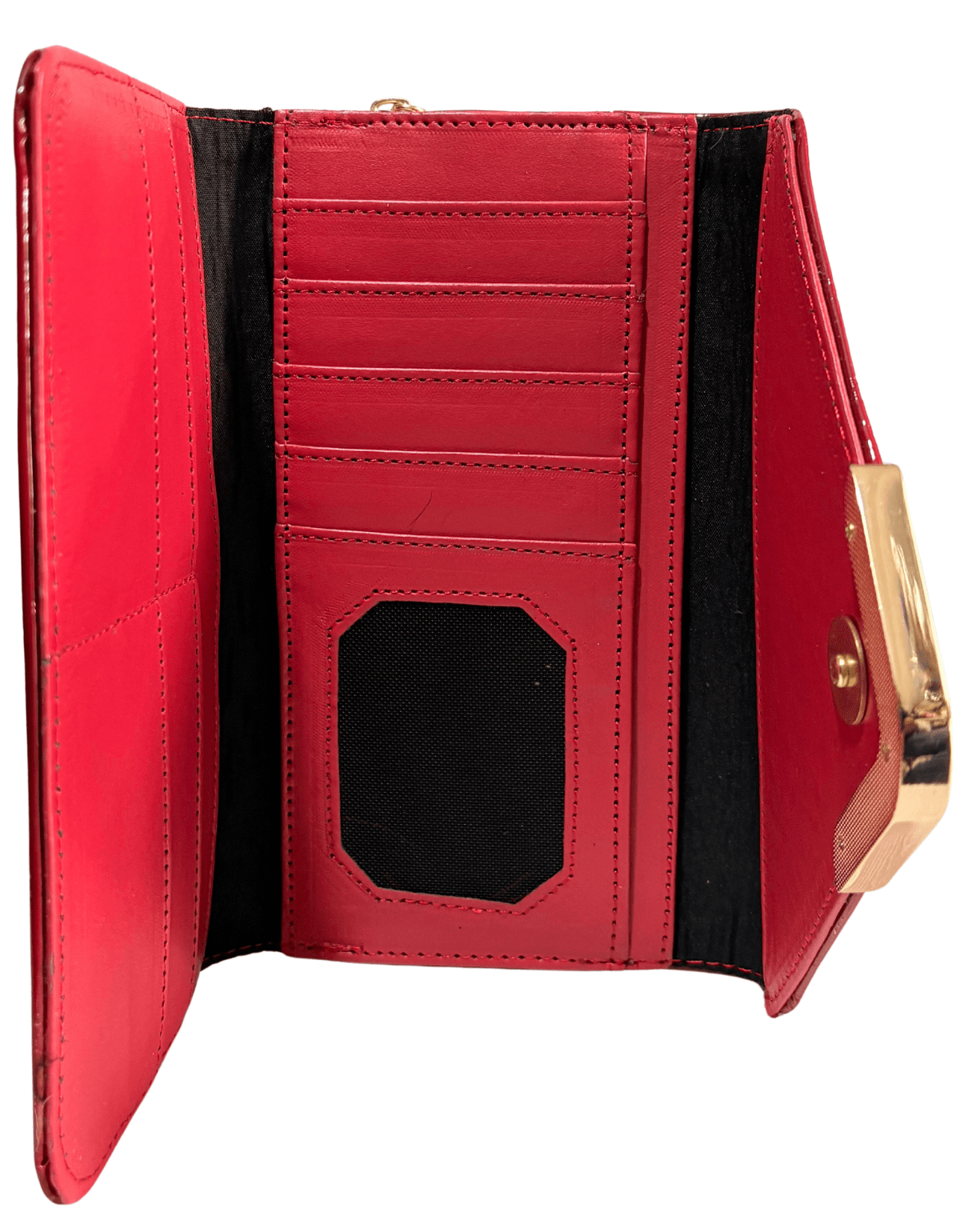 Cartera Billetera Para Mujer De Piel Legitima Charol Original Cinthya — imagen 11