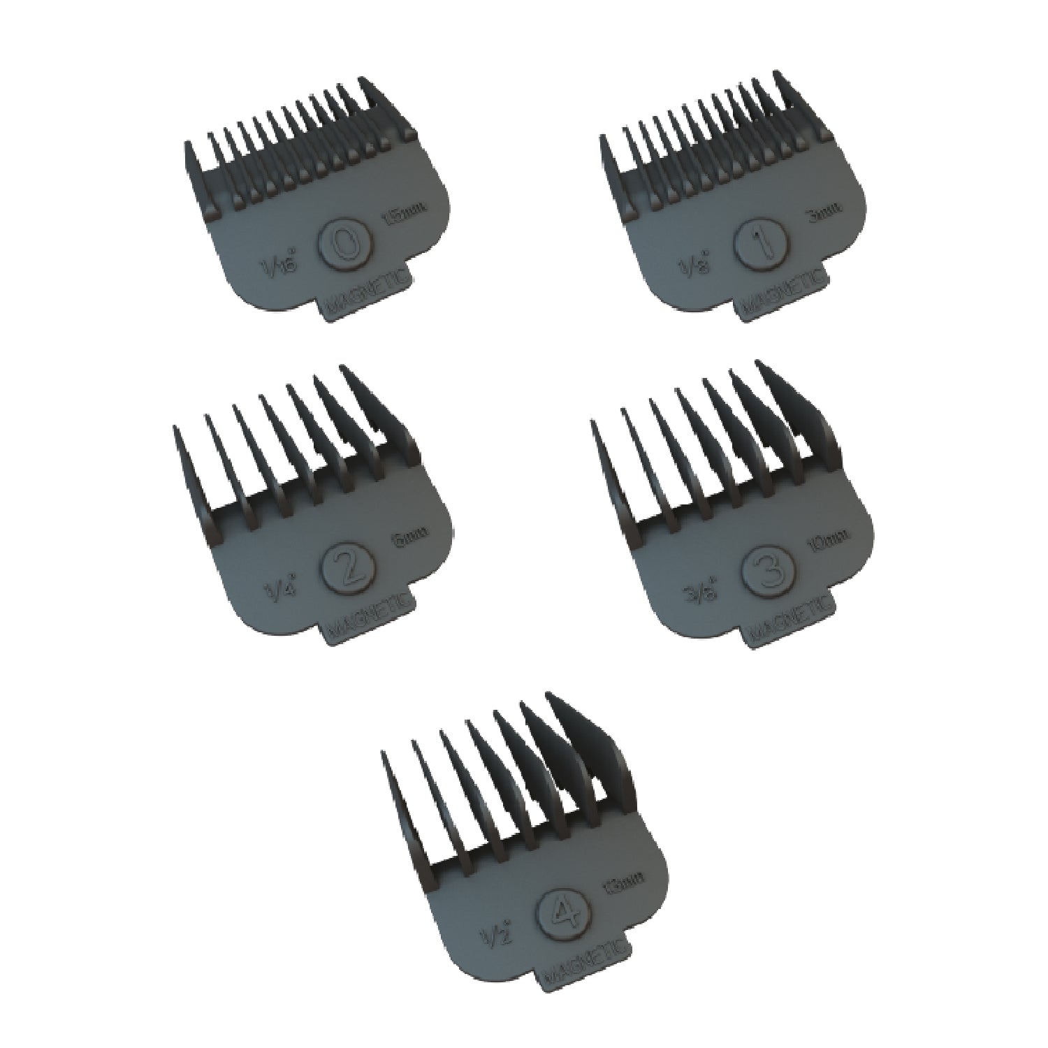 Maquina de Corte Cabello Barba Inalámbrica Uso Profesional Peines Guia de Aumento Timco HC80N — imagen 6