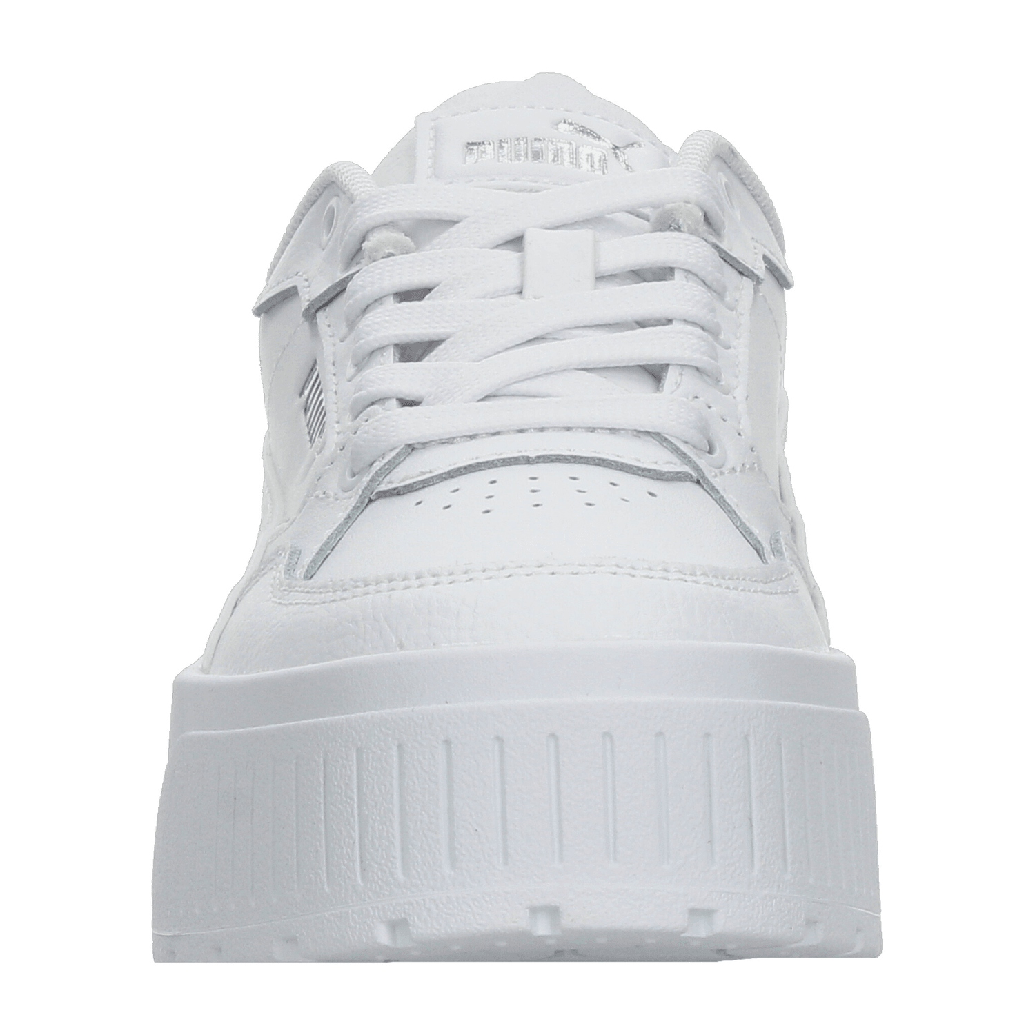 Tenis Puma Karmen II Idol Dama Blanco Deportivo Escolar Plataforma Cintas Ajustables Mujer — imagen 7