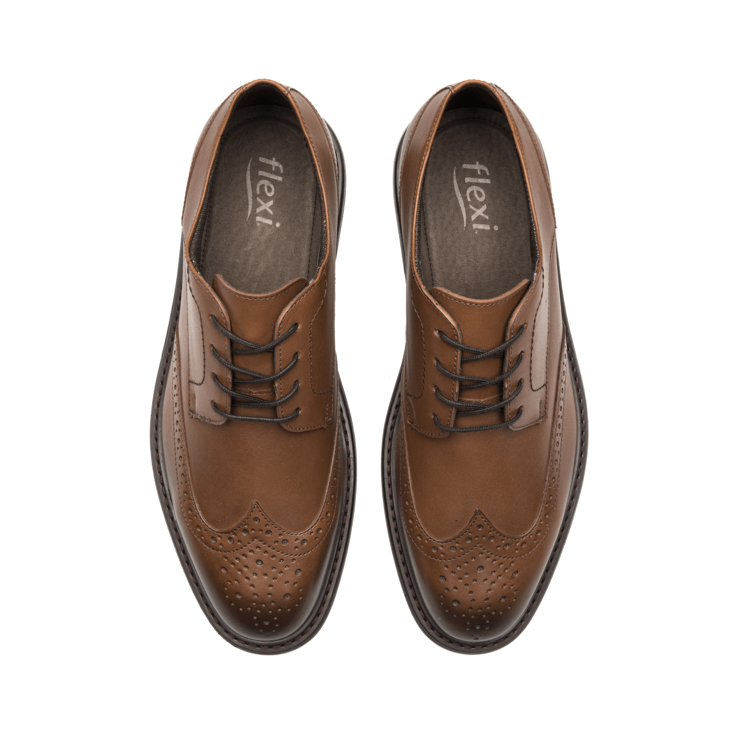 Zapato Flexi Hombre Casual Café Caballero — imagen 7