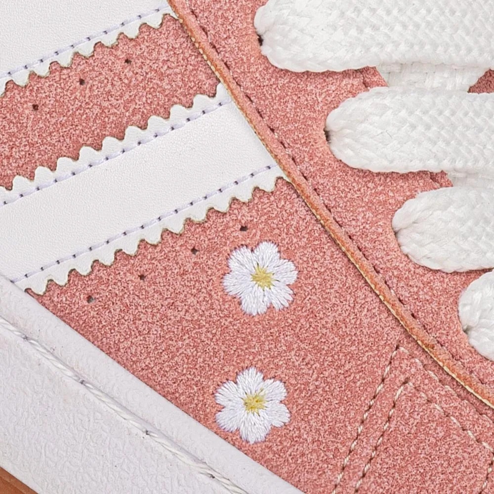 Tenis Urban Shoes Dama Urbano Flores Skate Colegial 1297979 — imagen 12
