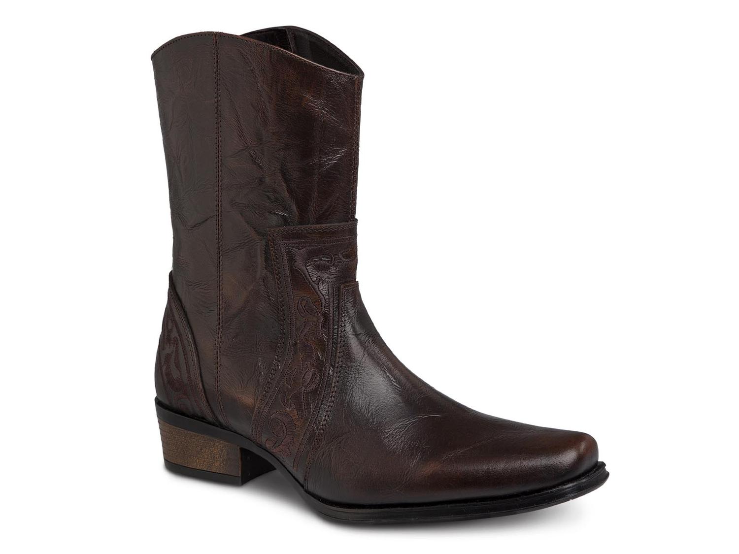 Bota Vaquera Hombre Larga Caballero Urban Cowboy 40708 Café — imagen 1